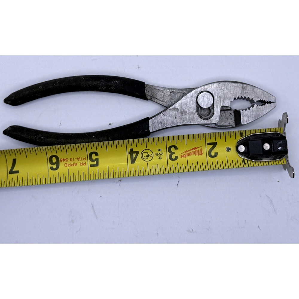 Craftsman 9-45378 6.75" Slip Joint Pliers WF USA Made Vintage